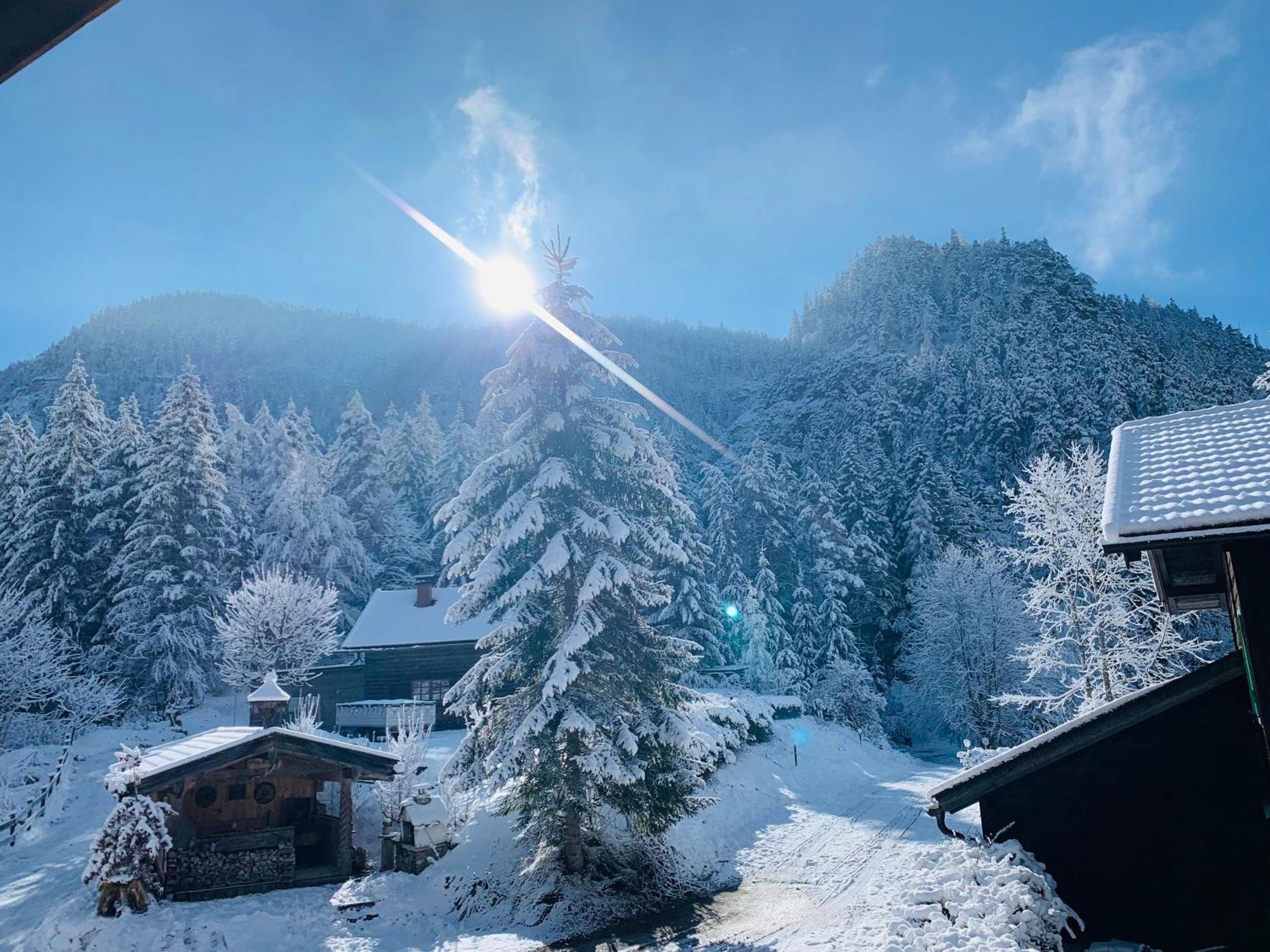 Ferienwohnung Haus Huberta Achenkirch Exterior foto